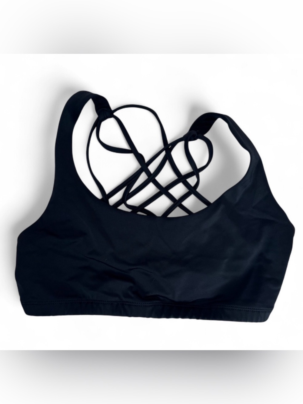 Onzie Black Strappy Back Sports Bra